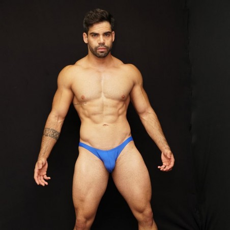 If you want to show your butt, please try these new bad boy thong bikini blue color