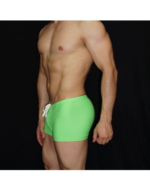 Boxer de Baño Verde Fluor