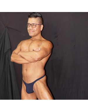 lingerie men dark navy thong