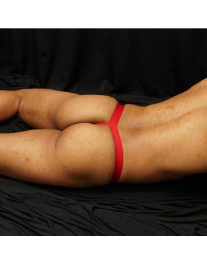 Tanga String Malla roja