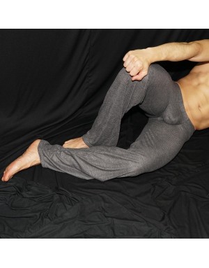 Bulge Trousers grey stripes