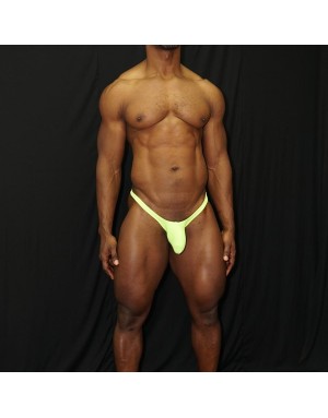 Bulgetastic Thong Green Fluor