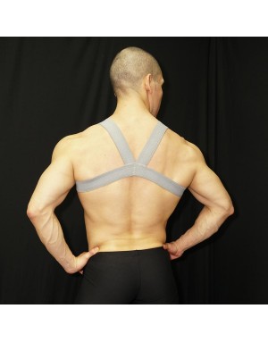 Body Chest Harness Grey color