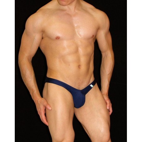 bikini slip sunga para hombre azul marino