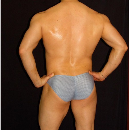 men bikini buttock enhancer grey