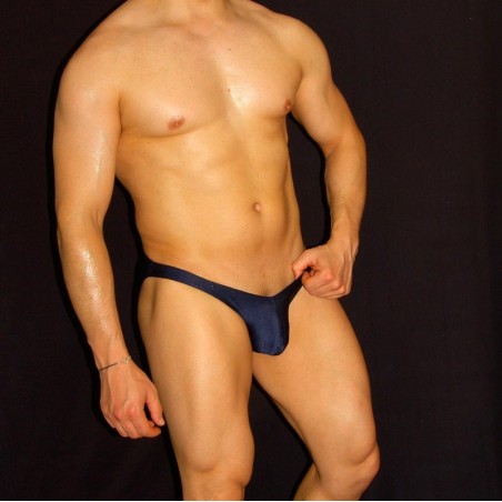 men bikini buttock enhancer navy