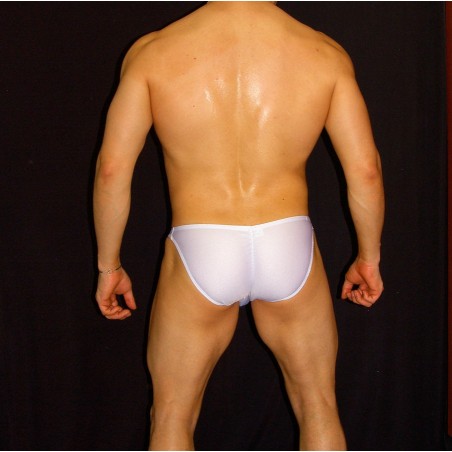 men bikini buttock enhancer white