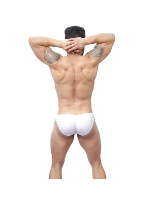 men bikini buttock enhancer white