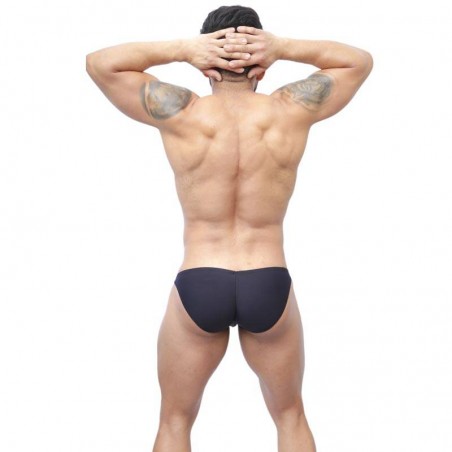 men bikini buttock bulge enhancer black